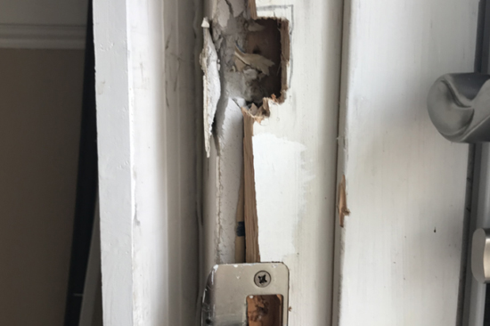 frame door repair Brandon