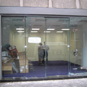 shop front door repair Brandon